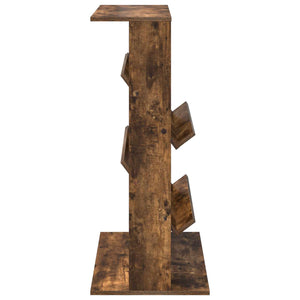Scaffale per riviste Rovere fumé 70 x 41 x 96 cm 899539