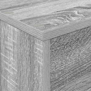 Scaffale per riviste Grigio Sonoma 70 x 41 x 96 cm 899540