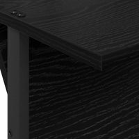 Scaffale per riviste Rovere Nero 68 x 40 x 123.5 cm 899543