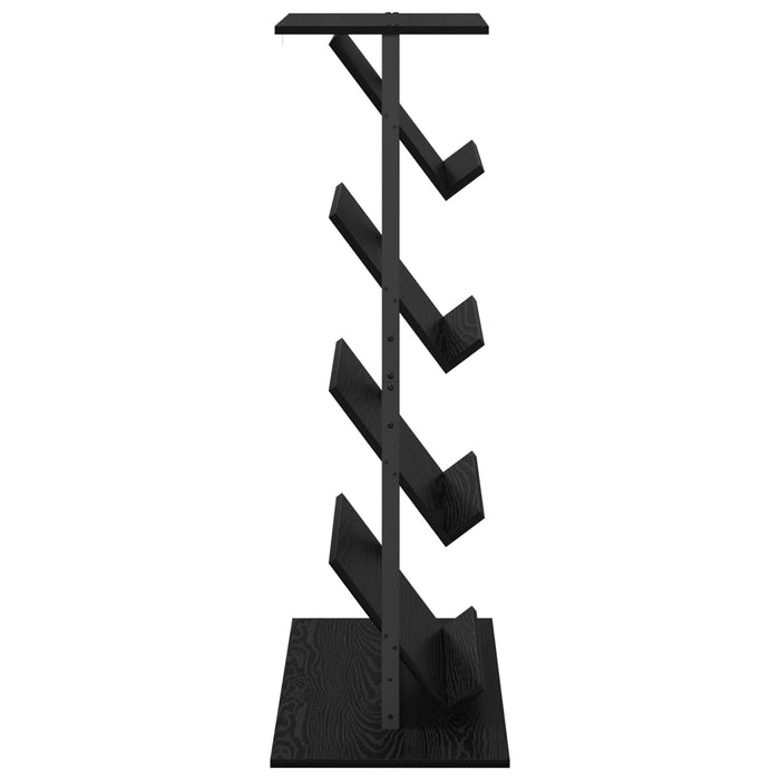 Scaffale per riviste Rovere Nero 68 x 40 x 123.5 cm 899543