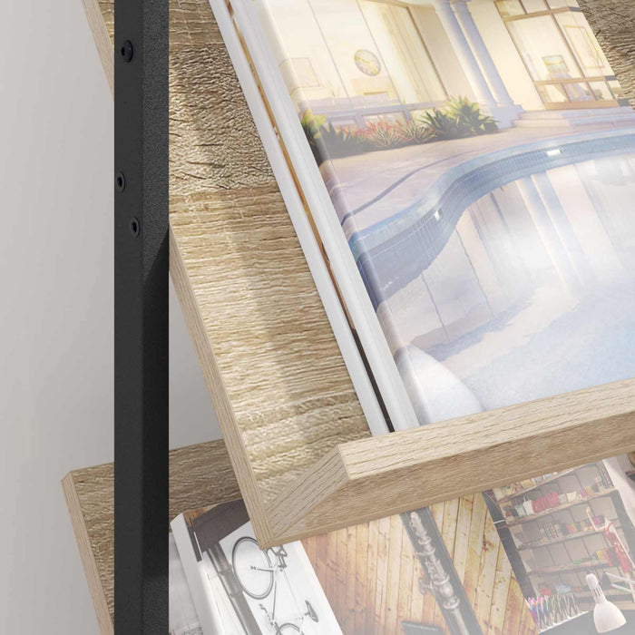 Scaffale per riviste Rovere Sonoma 68 x 40 x 123.5 cm 899544