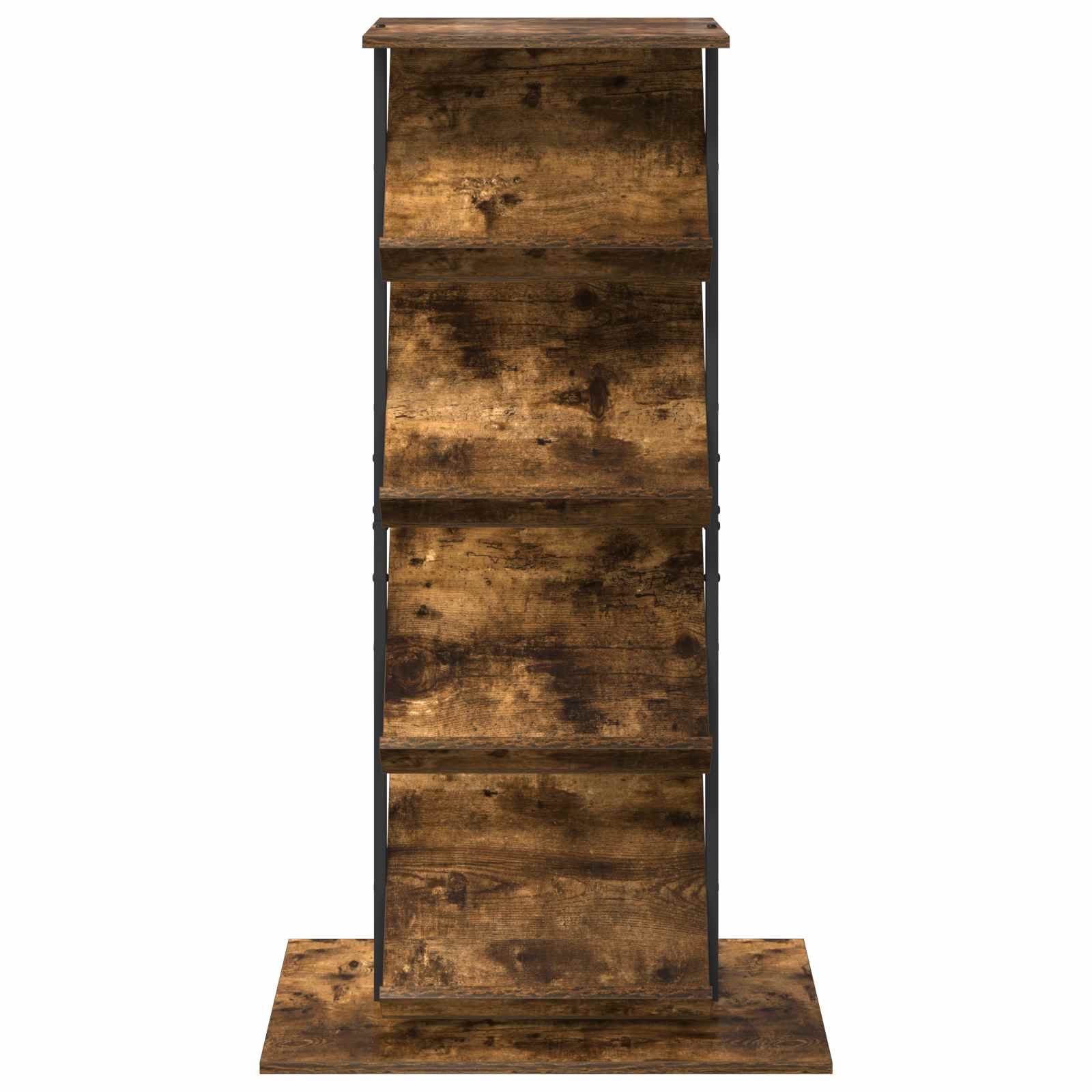 Scaffale per riviste Rovere fumé 68 x 40 x 123.5 cm 899545