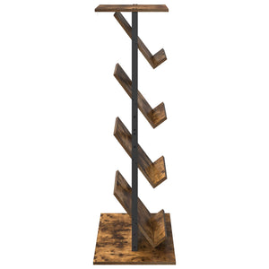 Scaffale per riviste Rovere fumé 68 x 40 x 123.5 cm 899545