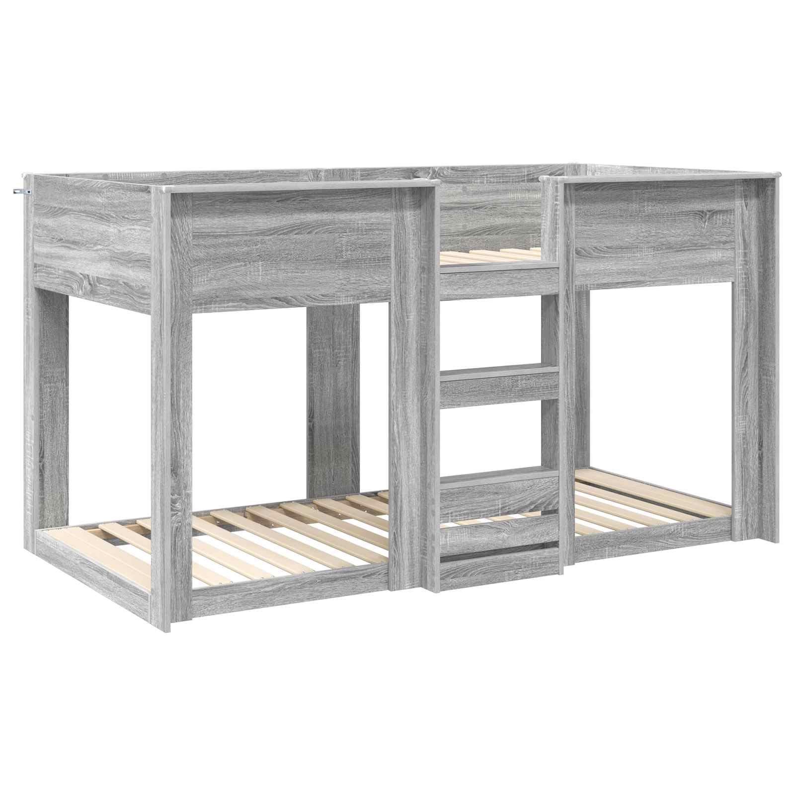 Letto a Castello per Bambini Grigio Sonoma 90 x 190 cm 3410400