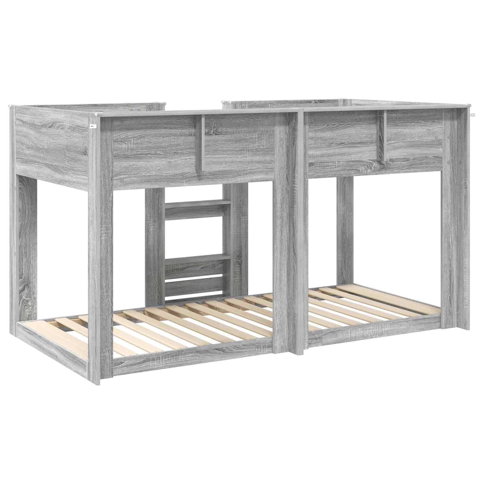 Letto a Castello per Bambini Grigio Sonoma 90 x 190 cm 3410400