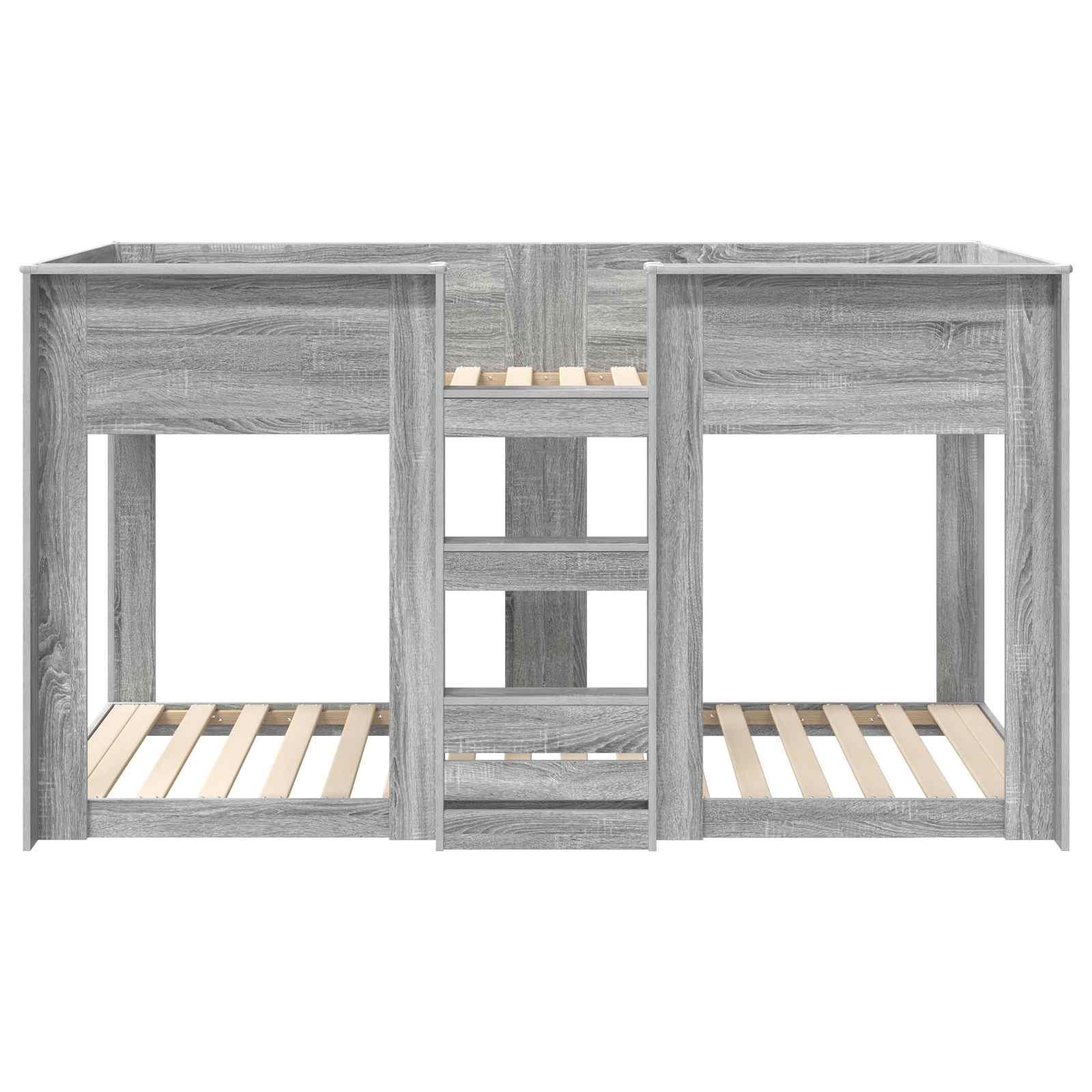 Letto a Castello per Bambini Grigio Sonoma 90 x 190 cm 3410400