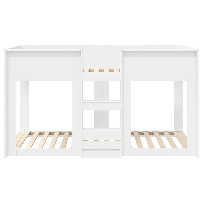 Letto a Castello per Bambini Bianco 100 x 200 cm 3410419