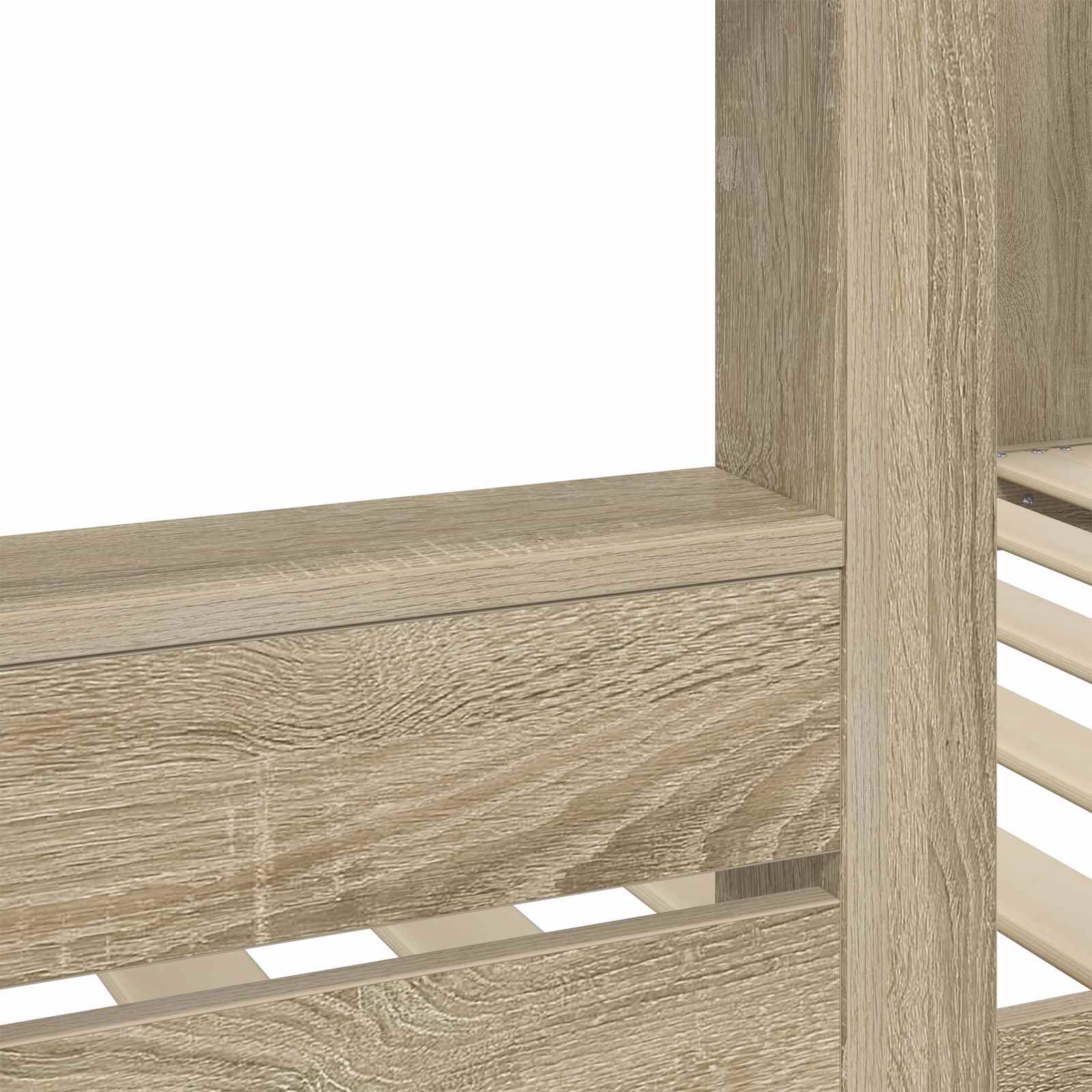 Letto a Castello per Bambini Rovere Sonoma 100 x 200 cm 3410421