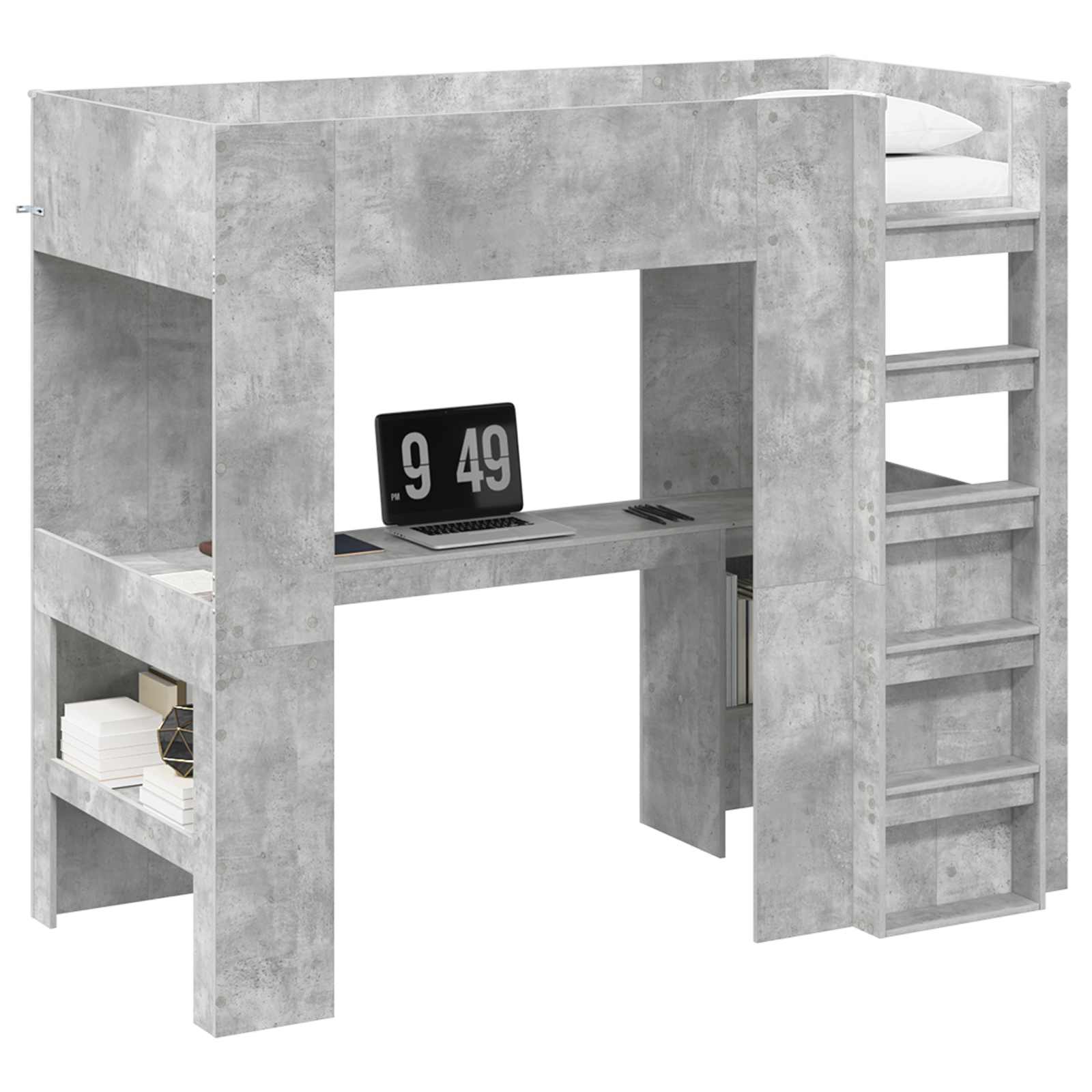 Struttura letto a castello con scrivania Legno multistrato 3410462