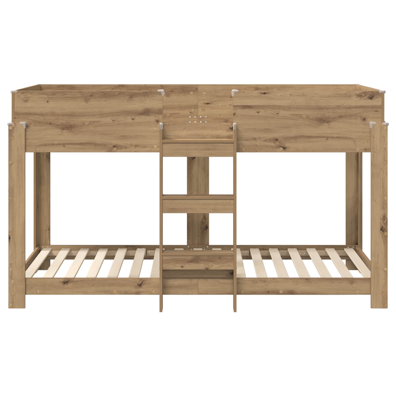 Letto a Castello per Bambini Rovere artigianale 100 x 200 cm
