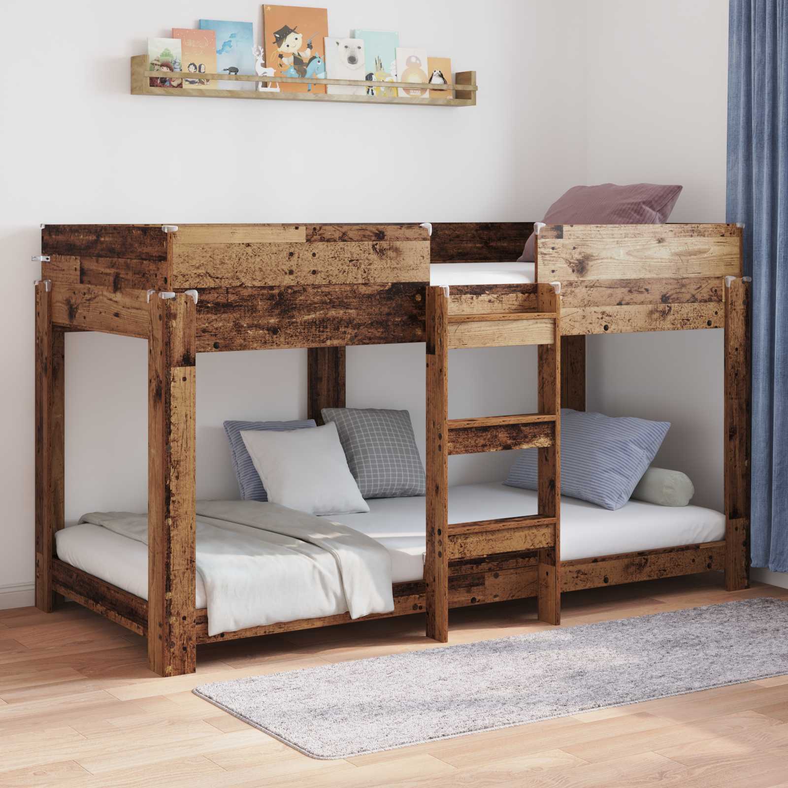 Letto a Castello per Bambini Legno vecchio 100 x 200 cm 3410521