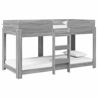 Letto a Castello per Bambini Grigio Sonoma 90 x 200 cm 3410528