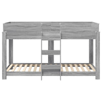 Letto a Castello per Bambini Grigio Sonoma 90 x 200 cm 3410528