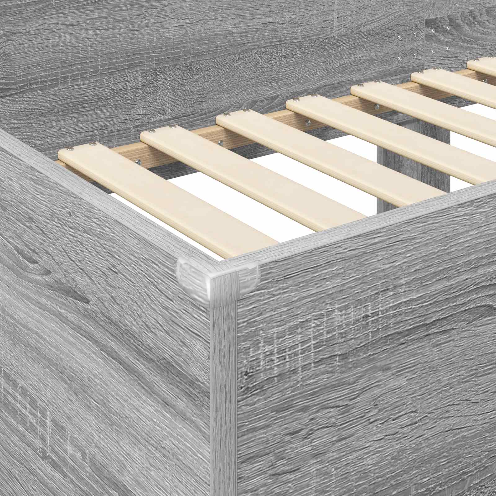 Letto a Castello per Bambini Grigio Sonoma 100 x 190 cm 3410536