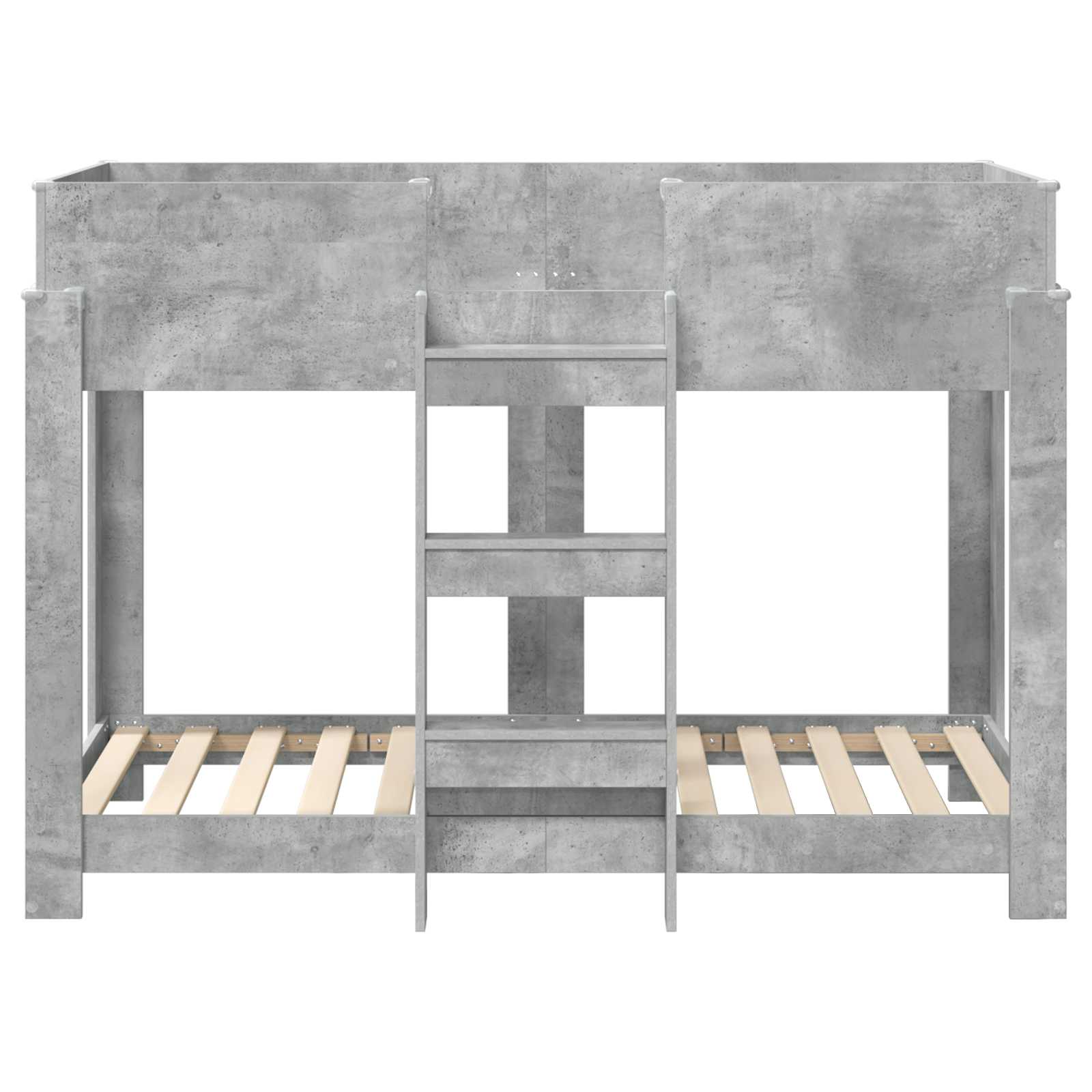 Letto a Castello per Bambini Grigio cemento 90 x 160 cm 3410550