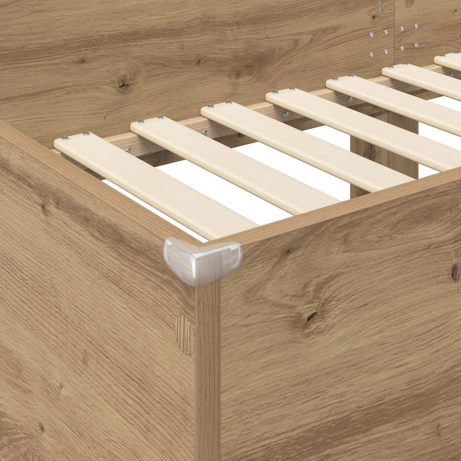 Letto a Castello per Bambini Rovere artigianale 90 x 160 cm 3410554