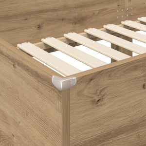 Letto a Castello per Bambini Rovere artigianale 90 x 160 cm 3410554