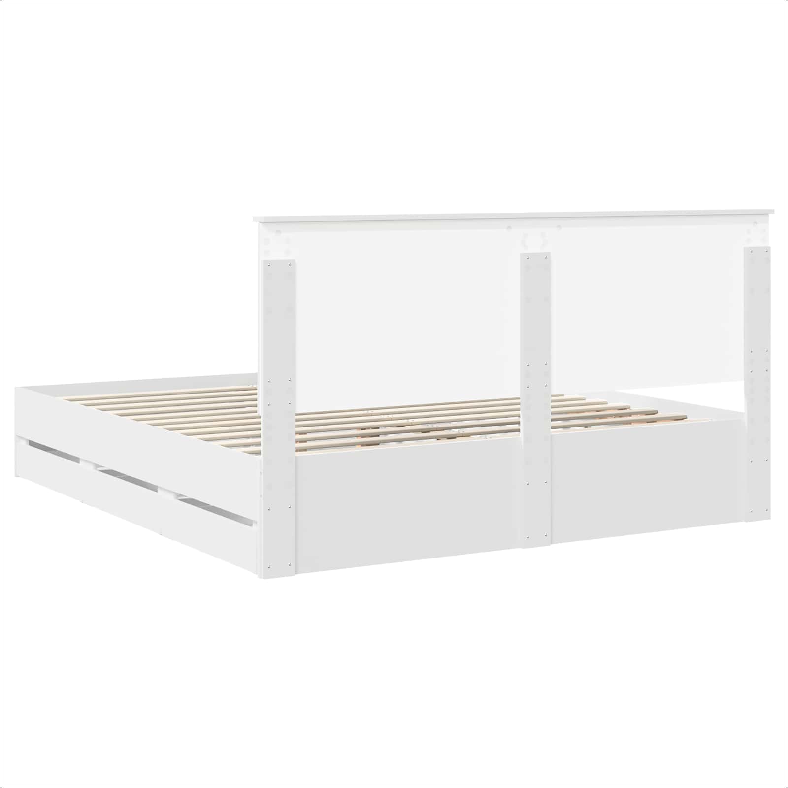 Struttura del letto Bianco 180 x 200 cm Legno Ingegnerizzato 3409433