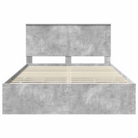 Struttura del letto con cassetto Grigio cemento 160 x 200 cm 3409443