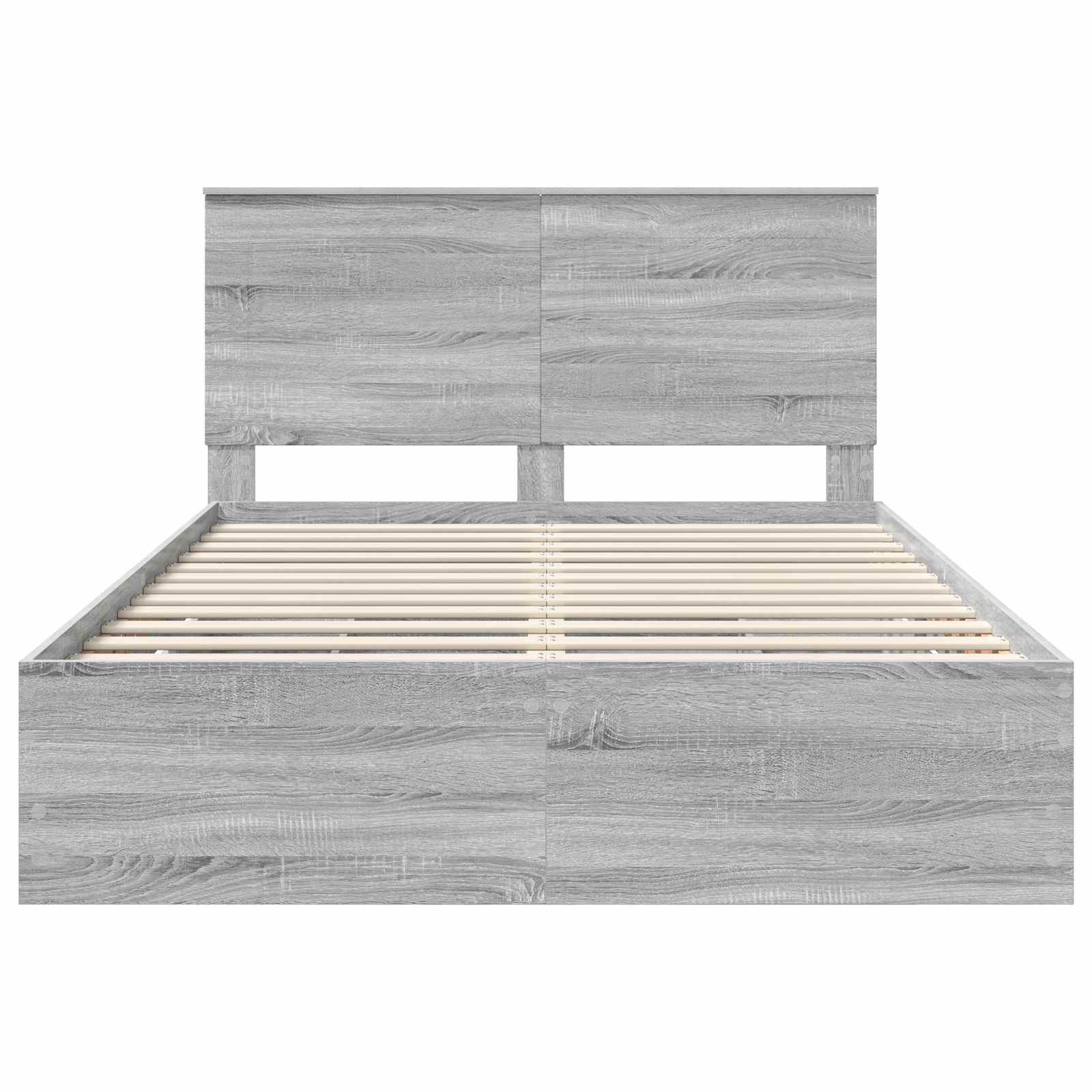 Struttura del letto con cassetto Grigio Sonoma 150 x 200 cm 3409452