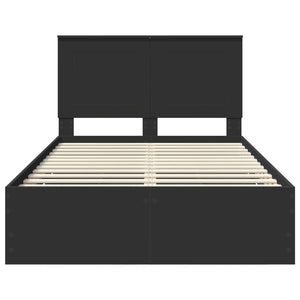 Struttura del letto Nero 135 x 190 cm Legno Ingegnerizzato 3409469