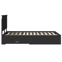 Struttura del letto Nero 120 x 190 cm Legno multistrato 3409668