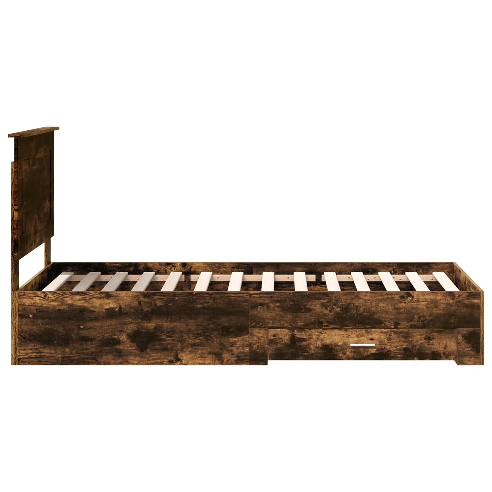 Struttura del letto Rovere fumé 90 x 200 cm Legno multistrato 3409707