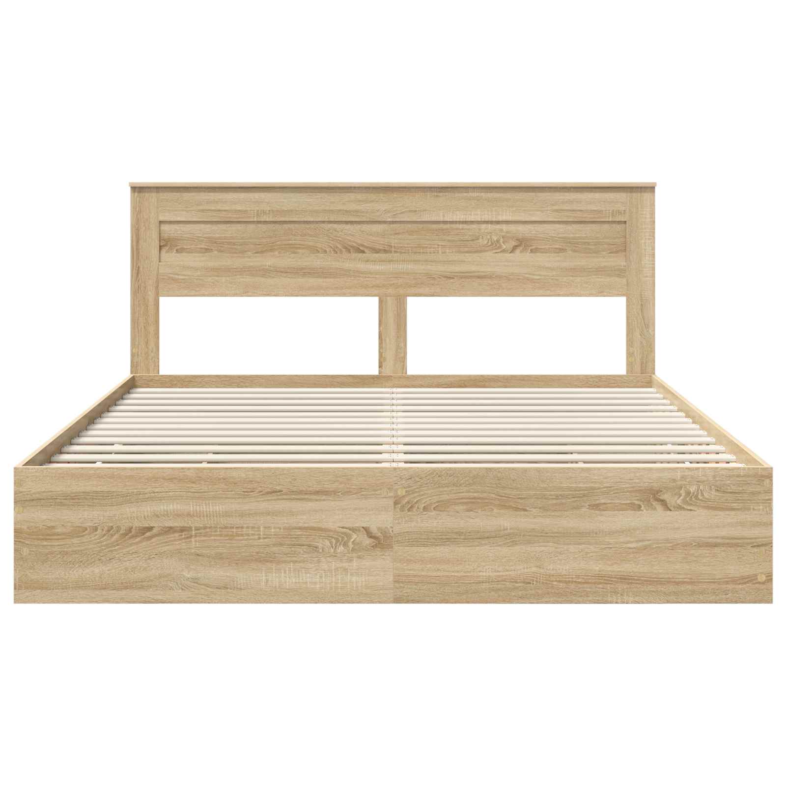 Struttura del letto con cassetto Rovere Sonoma 200 x 200 cm 3409824