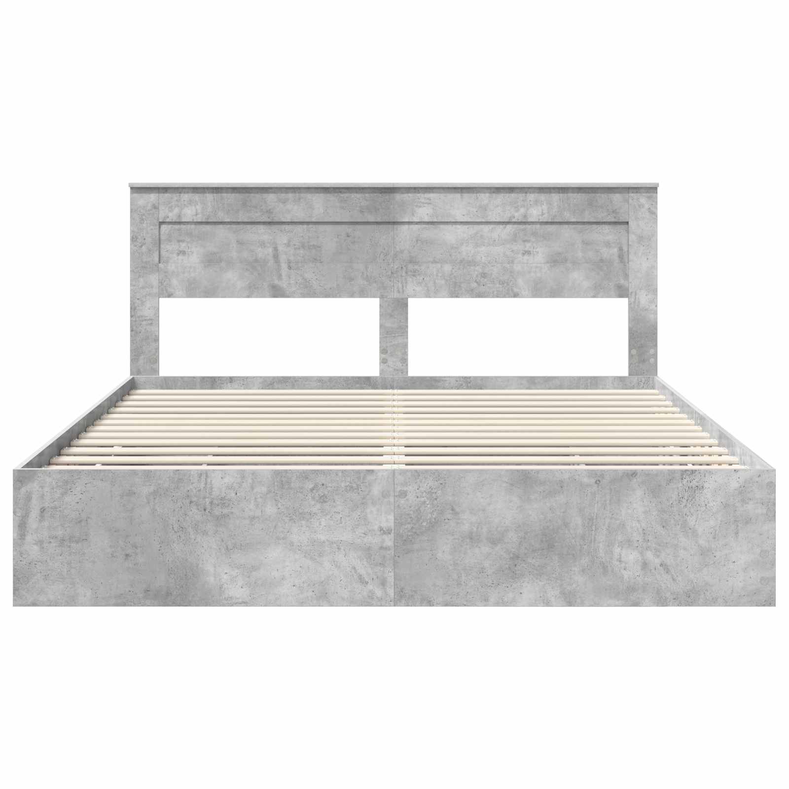 Struttura del letto con cassetto Grigio cemento 180 x 200 cm 3409830