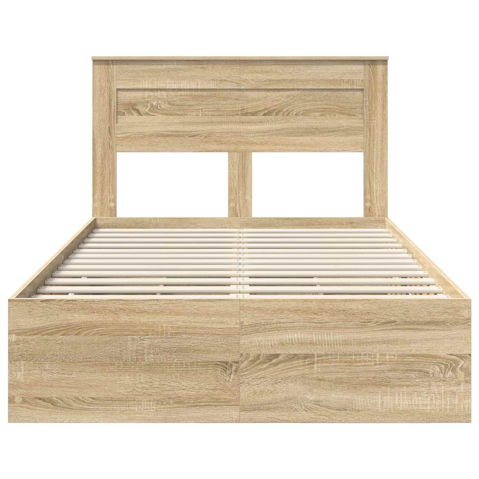 Struttura del letto con cassetto Rovere Sonoma 120 x 190 cm 3409859