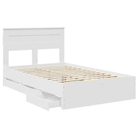 Struttura del letto Bianco 120 x 200 cm Legno Ingegnerizzato 3409863