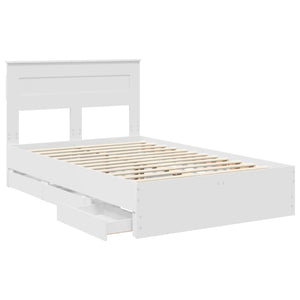 Struttura del letto Bianco 120 x 200 cm Legno Ingegnerizzato 3409863