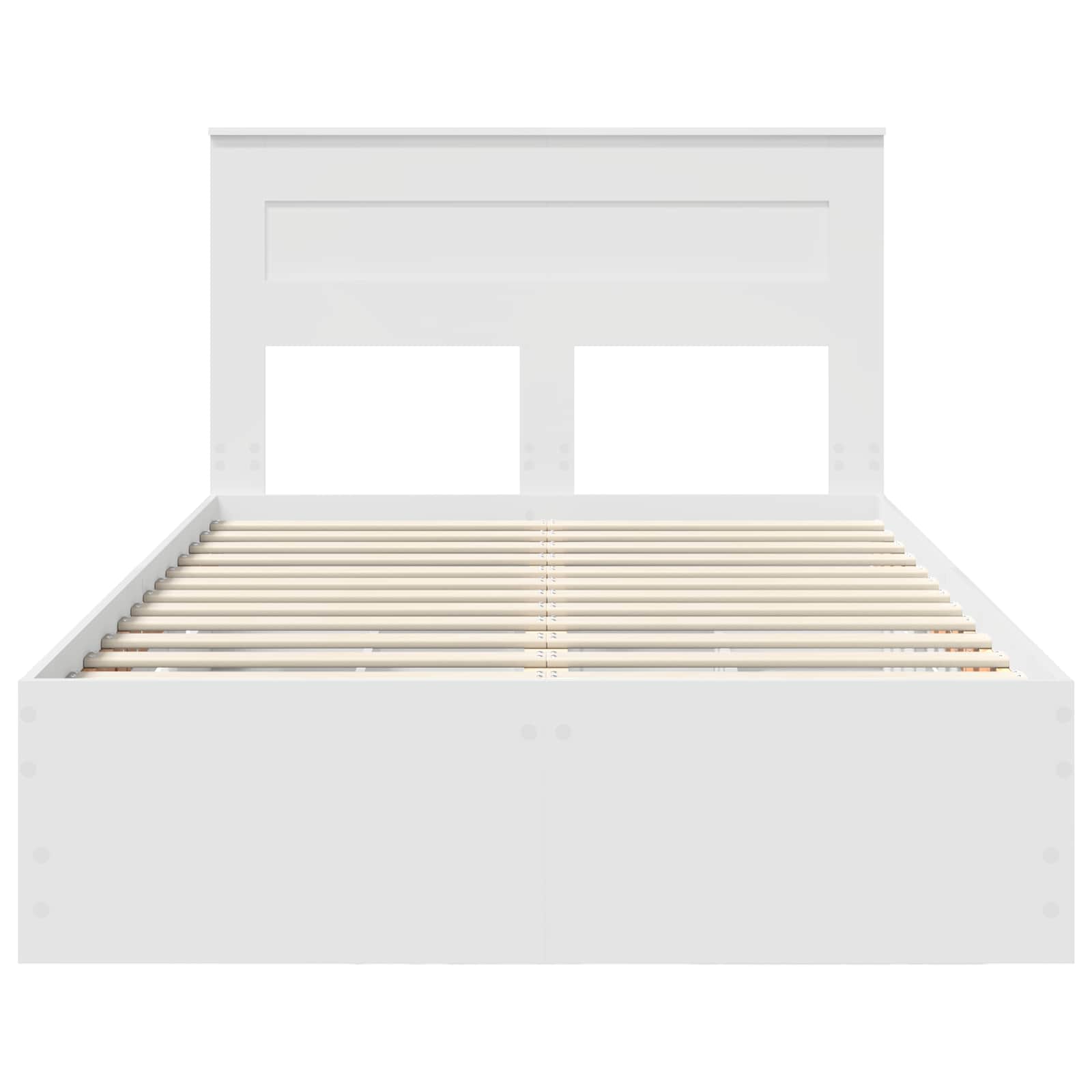 Struttura del letto Bianco 120 x 200 cm Legno Ingegnerizzato 3409863