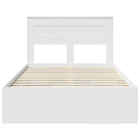 Struttura del letto Bianco 120 x 200 cm Legno Ingegnerizzato 3409863