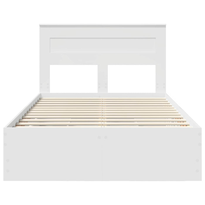 Struttura del letto Bianco 120 x 200 cm Legno Ingegnerizzato 3409863
