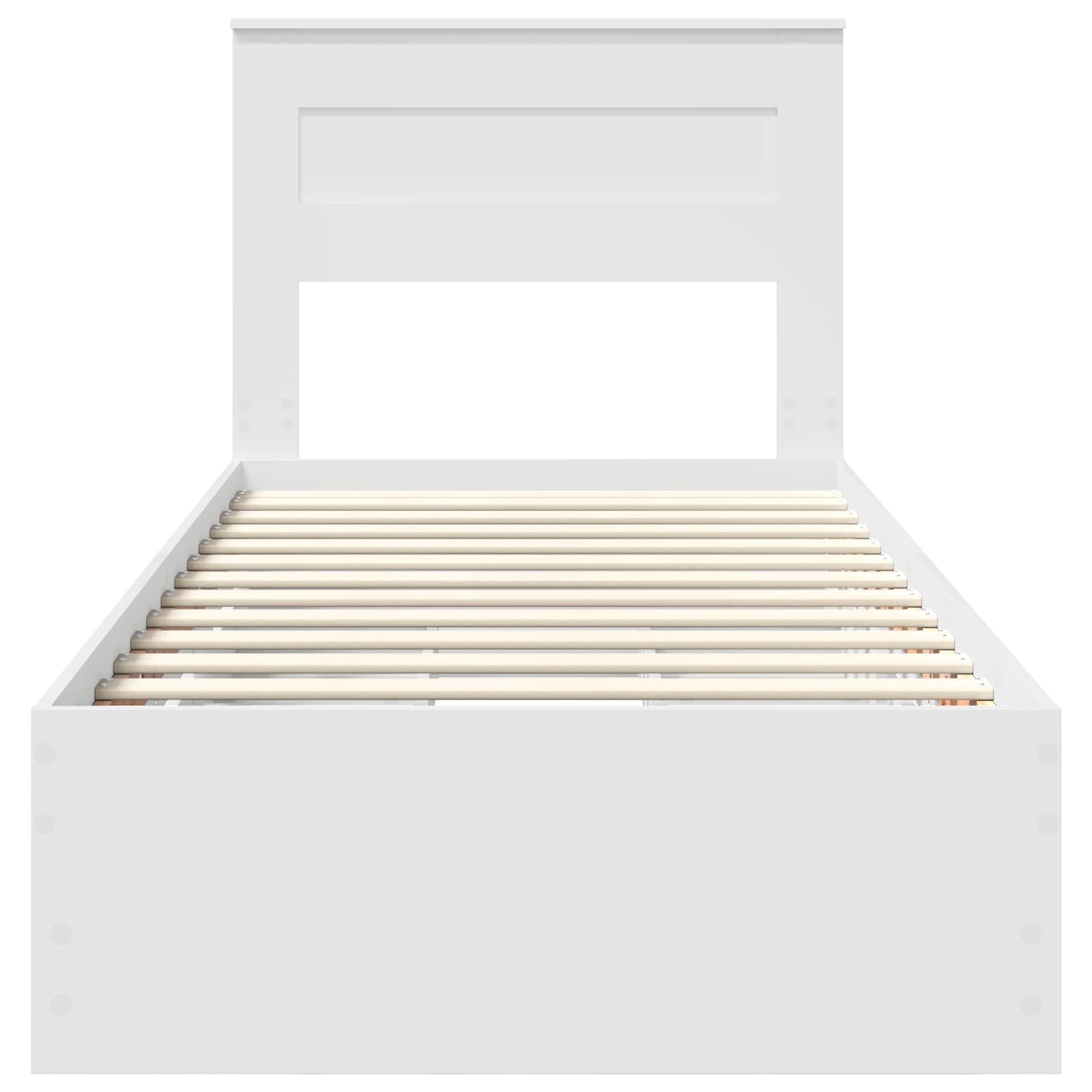 Struttura del letto Bianco 90 x 200 cm Legno Ingegnerizzato 3409878