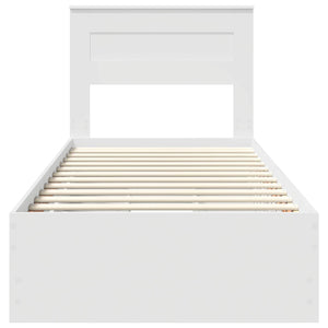 Struttura del letto Bianco 90 x 200 cm Legno Ingegnerizzato 3409878