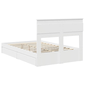 Struttura del letto Bianco 120 x 190 cm Legno multistrato 3409923