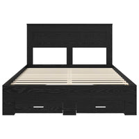 Struttura del letto con cassetto con testiera-Letto con Cassetti e Testiera Legno multistrato 279298