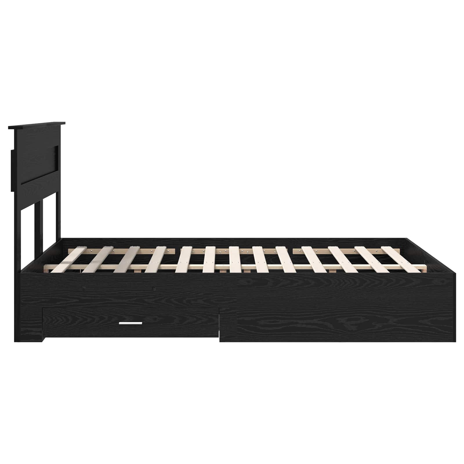 Struttura del letto con cassetto con testiera-Letto con Cassetti e Testiera Legno multistrato 279298