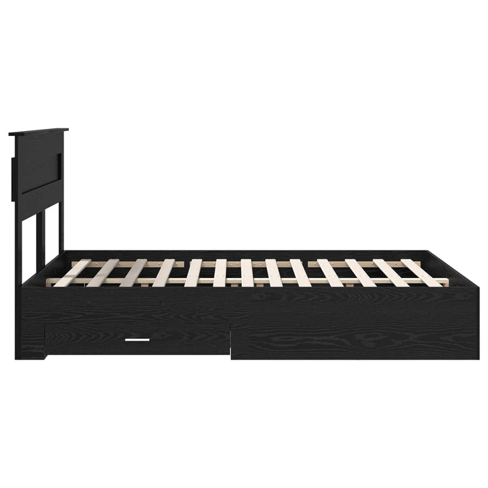 Struttura del letto con cassetto con testiera-Letto con Cassetti e Testiera Legno multistrato 279298