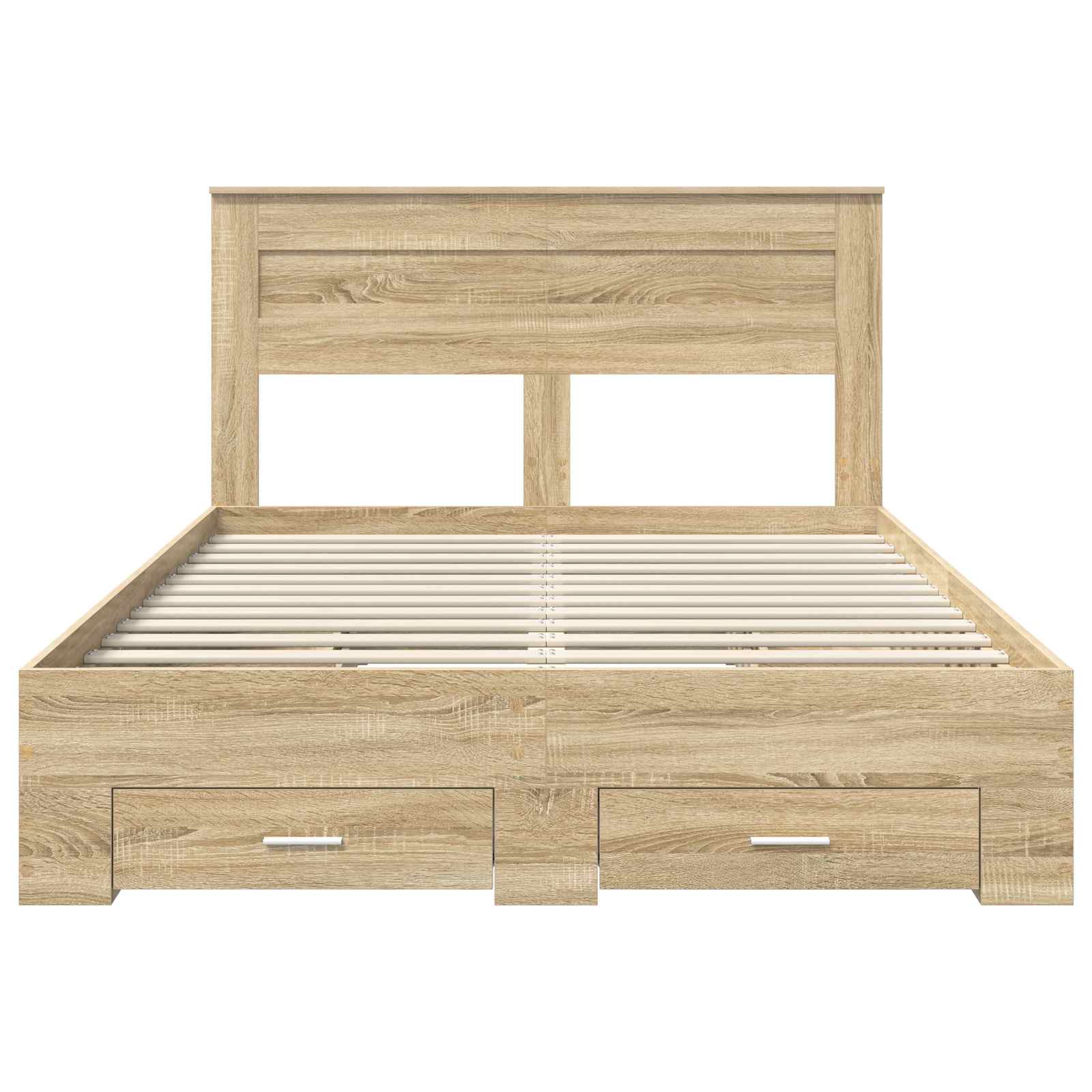 Struttura del letto con cassetto con testiera-Letto con Cassetti e Testiera Legno multistrato 851301