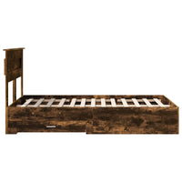 Struttura del letto con cassetto con testiera-Letto con Cassetti e Testiera Legno multistrato 695869