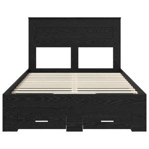 Struttura del letto con cassetto con testiera-Letto con Cassetti e Testiera Legno multistrato 283105