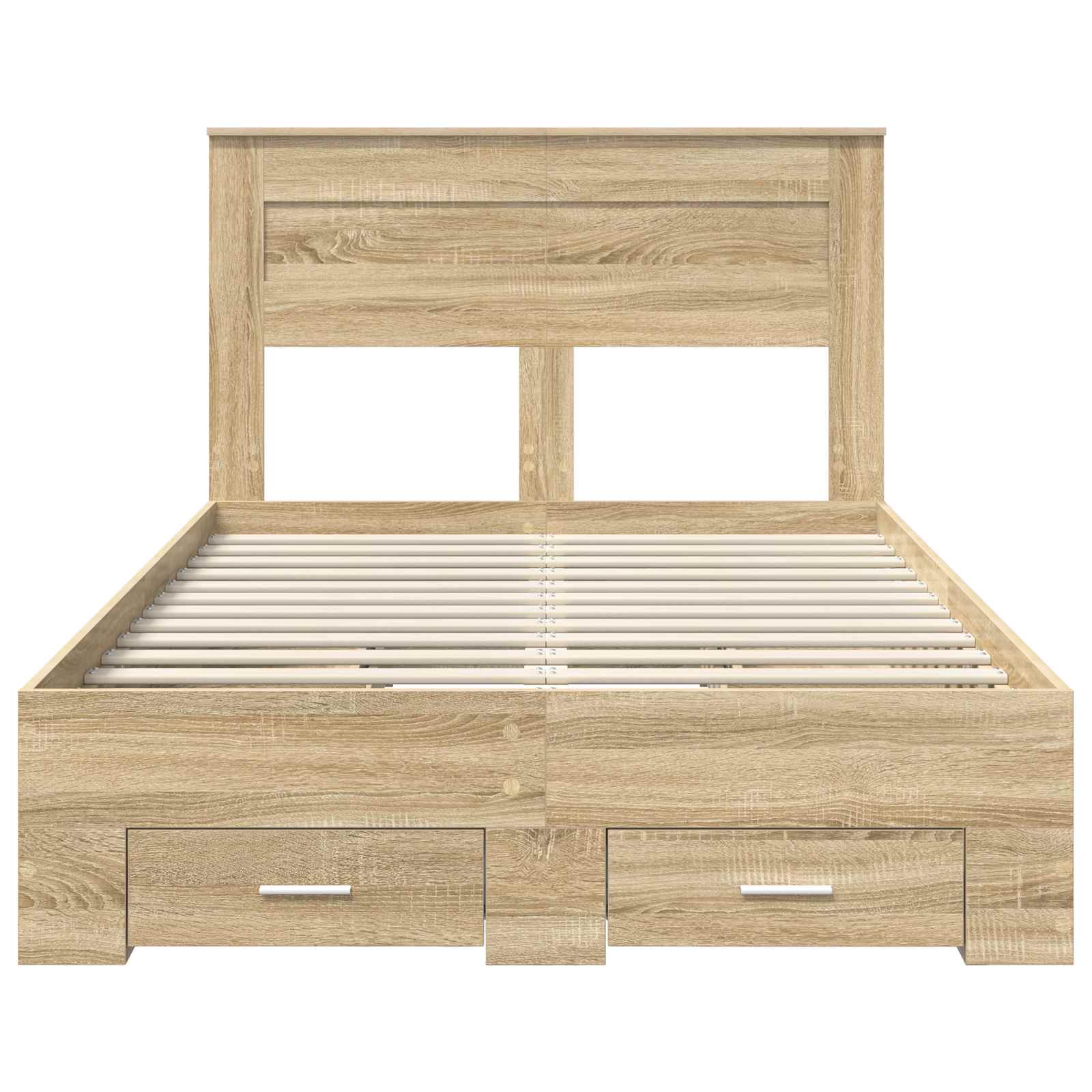 Struttura del letto con cassetto con testiera-Letto con Cassetti e Testiera Legno multistrato 357270