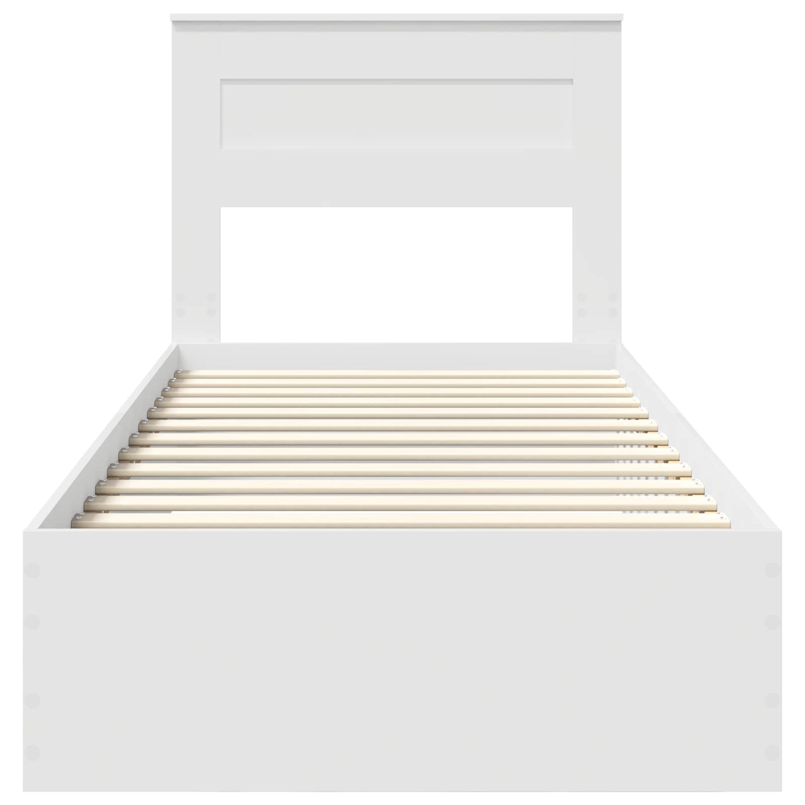 Struttura del letto con cassetto con testiera-Letto con Cassetti e Testiera Legno multistrato 221123