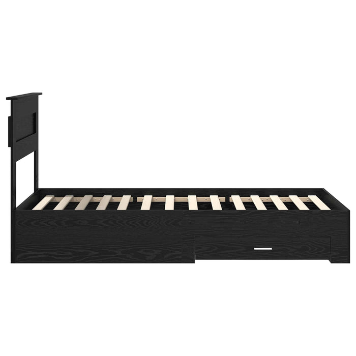 Struttura del letto con cassetto con testiera-Letto con Cassetti e Testiera Legno multistrato 171751