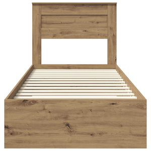 Struttura del letto con cassetto con testiera-Letto con Cassetti e Testiera Legno multistrato 508405