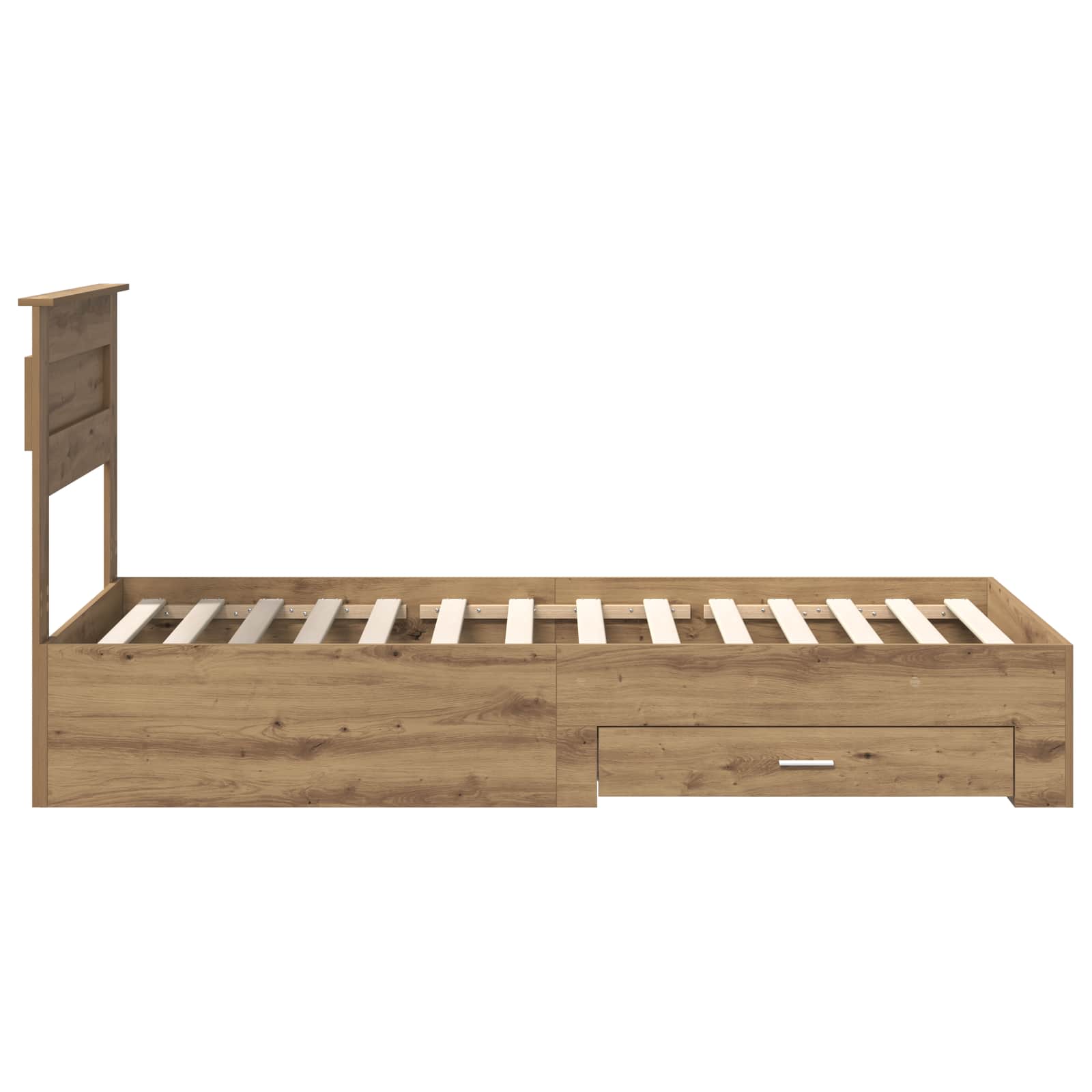 Struttura del letto con cassetto con testiera-Letto con Cassetti e Testiera Legno multistrato 324755