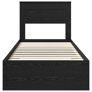 Struttura del letto con cassetto con testiera-Letto con Cassetti e Testiera Legno multistrato 411336